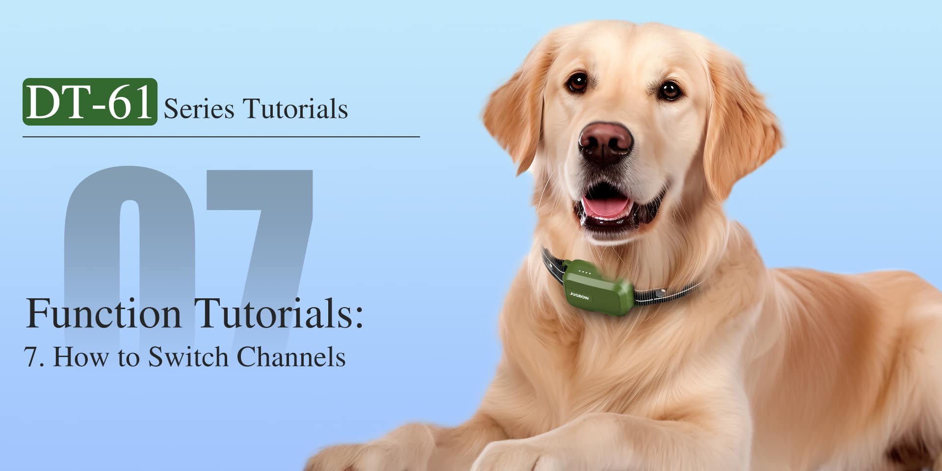 DT-61 How to Switch Channels